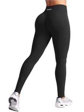 Seamless Butt Lifting Leggings Hidden Scrunch Tummy Control Gym Yoga Pants